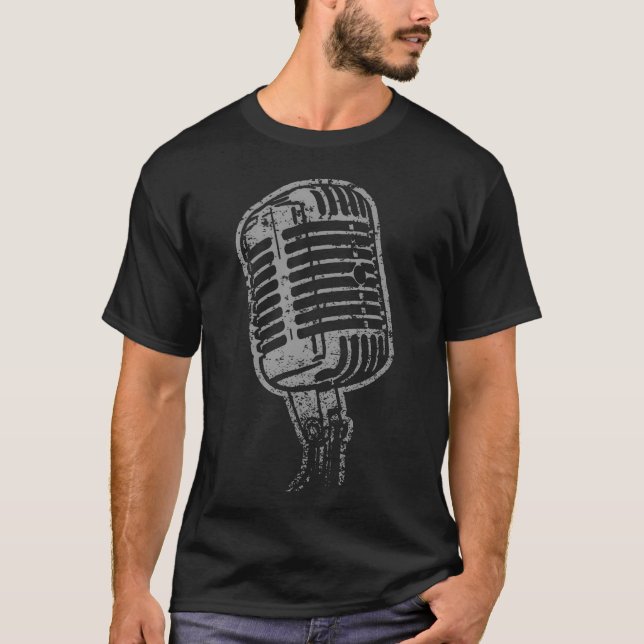 T-shirt amis du micro hip hop (Devant)