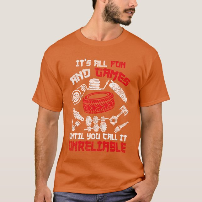 T-shirt Amis du tuning automobile (Devant)