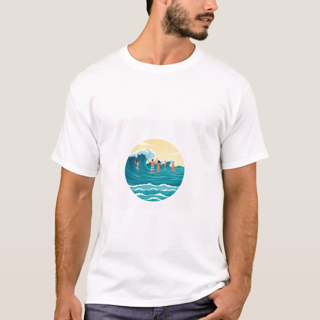 T-shirt Amis et femmes (Devant)