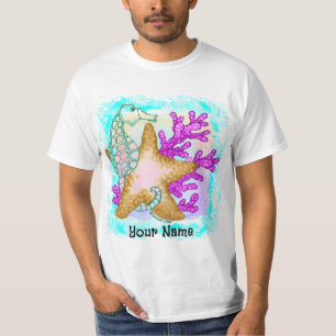 T-shirt amis étoile de mer hippocampe