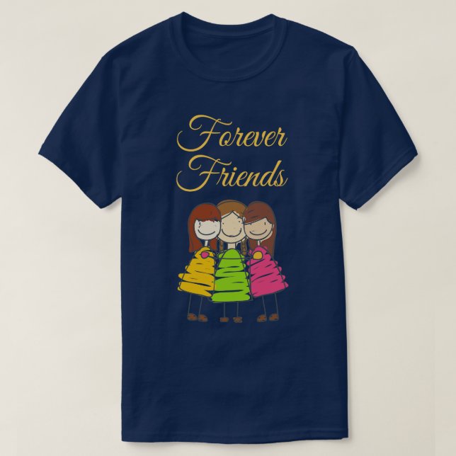 T-shirt Amis étrangers (Design devant)