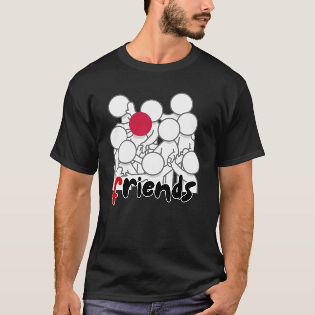T-shirt Amis - F2509A (Devant)
