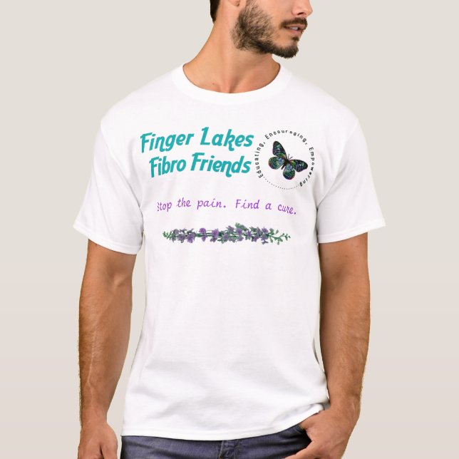 T-shirt Amis fibro officiels T (Devant)