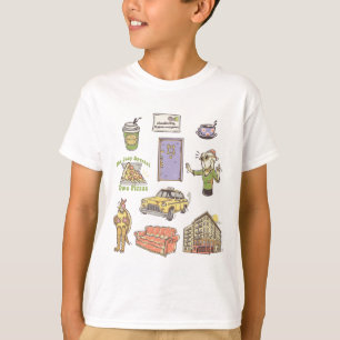 T-shirt AMIS™   Icônes de dessin graphique 1