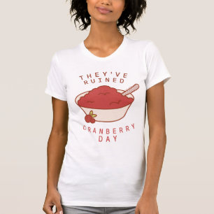T-shirt AMIS™  Ils ont ruiné la fête des canneberges