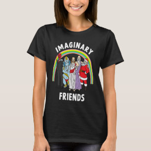 T-shirt Amis imaginaires Humour sombre Sarcastique Fer biz
