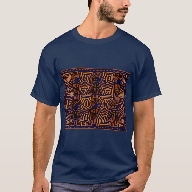 T-shirt Amis indiens Kuna (Devant)