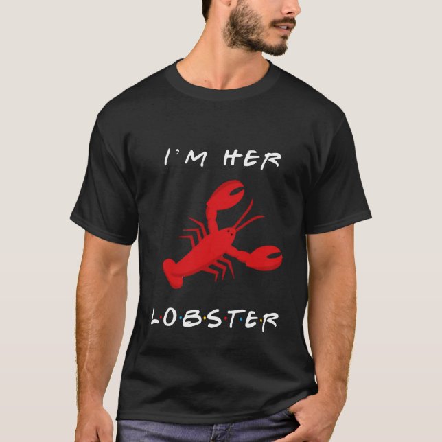 T-shirt Amis Je suis son homard (Devant)