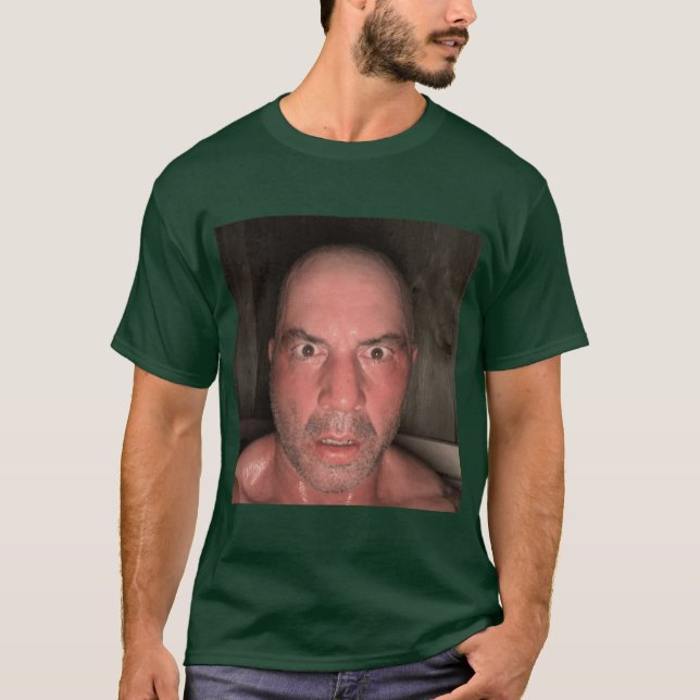 T-shirt amis Joe Rogan Sauna Face (Devant)