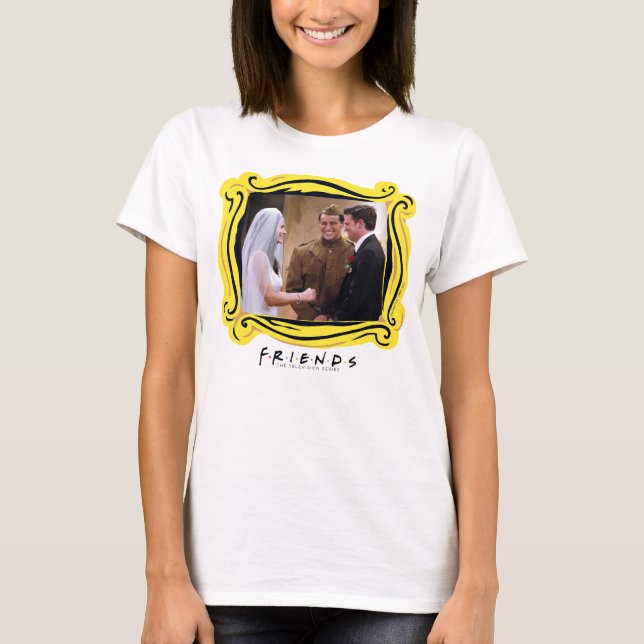 T-shirt AMIS™ | Joey Marries Monica & Chandler (Devant)