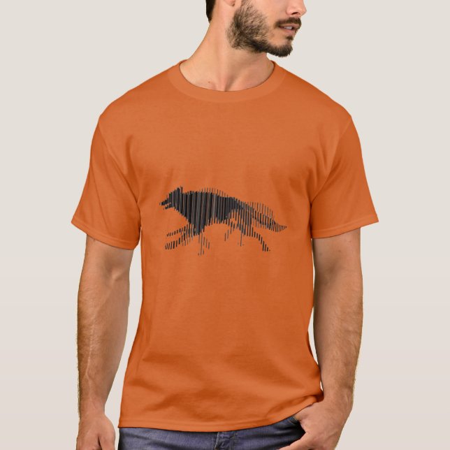 T-shirt Amis loups (Devant)