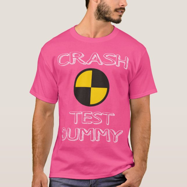 T-shirt Amis mannequins de crash test (Devant)