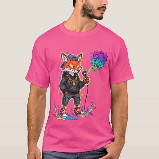 T-shirt Amis MC de graffitis urbains Fo (Devant)