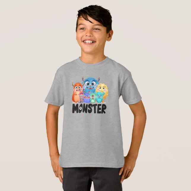 T-shirt Amis Monster | Enfants (Devant entier)