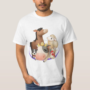 T-shirt Amis officiels des animaux de la lune de récolte