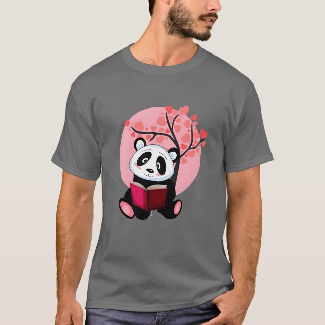 T-shirt Amis Panda Mignon et Amical (Devant)