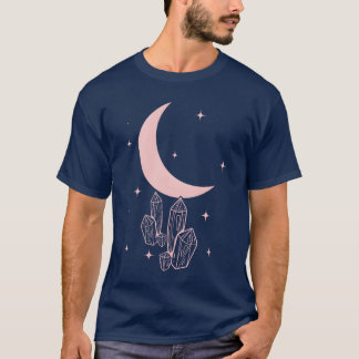 T-shirt Amis Pastel Goth Lune Anime Kawaii