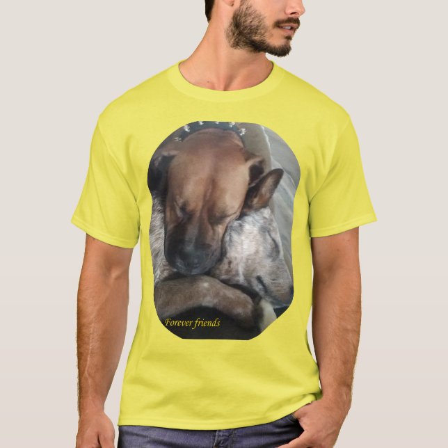 T-shirt Amis pour toujours (Devant)