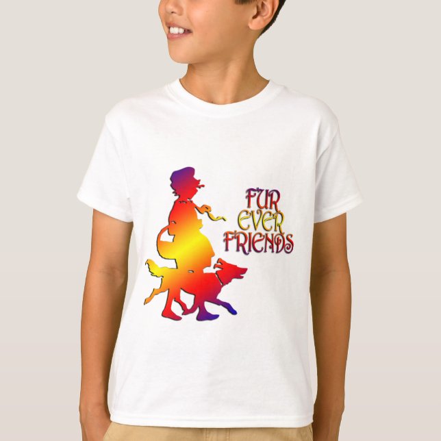 T-shirt Amis pour toujours (Devant)