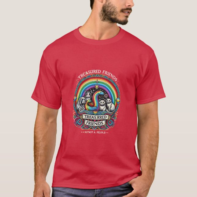 T-shirt Amis précieux (Devant)
