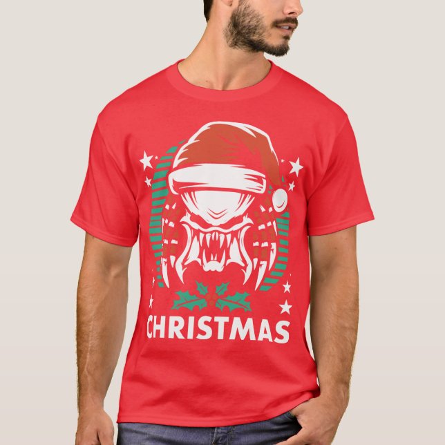 T-shirt Amis prédateurs de Noël (Devant)