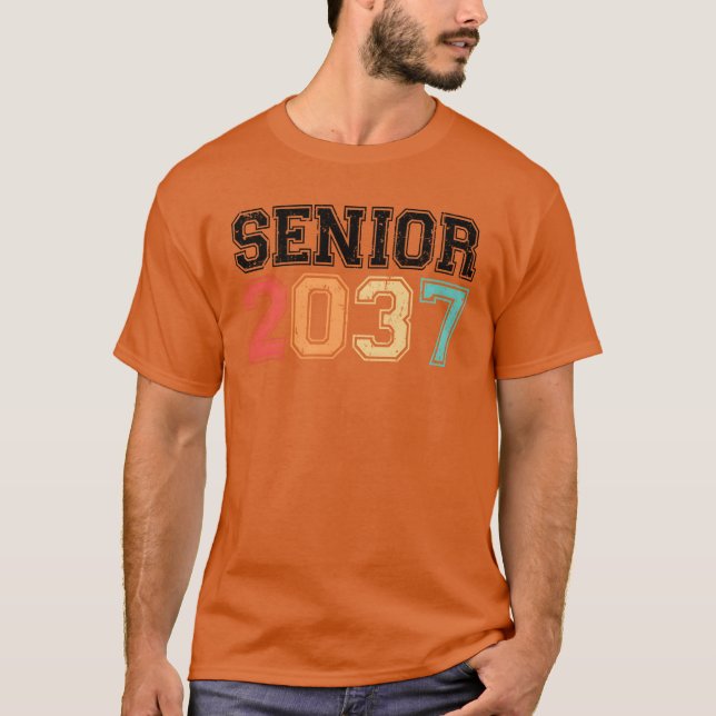 T-shirt Amis rétro vintage Senior 2037 (Devant)