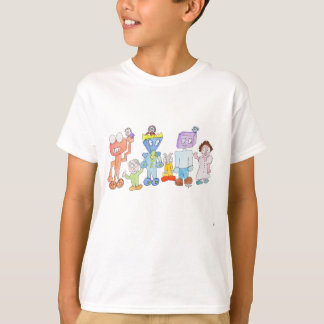 T-shirt Amis Robots