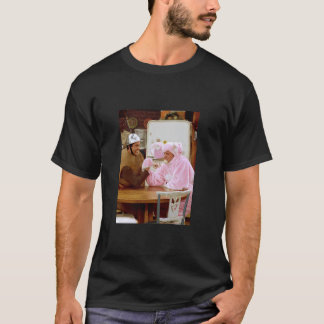 T-shirt Amis Ross Chandler lutte au bras dans la télévisio