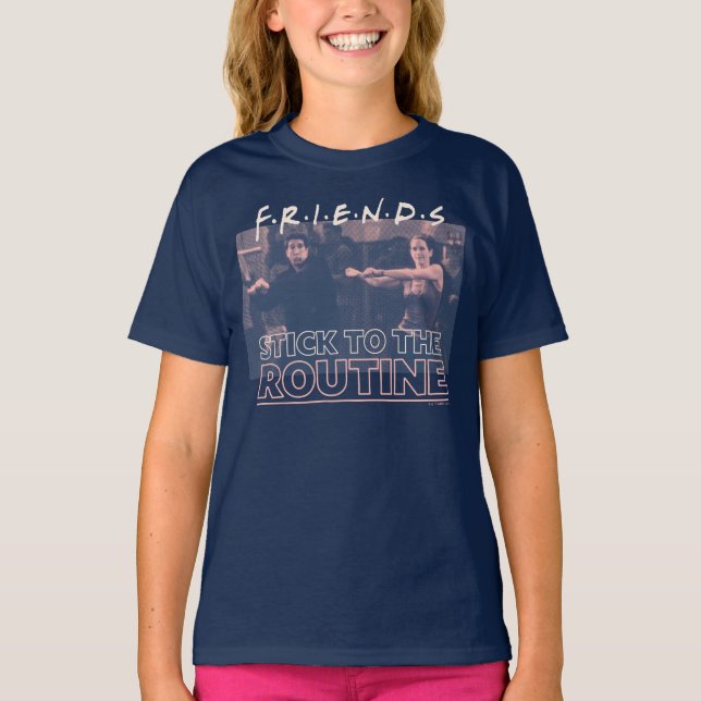 T-shirt AMIS™ | Stick to the Routine (Devant)