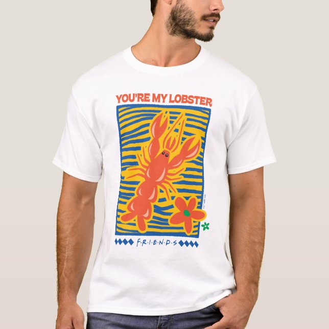 T-shirt AMIS™ | Vous êtes mon homard vibrant graphique (Devant)