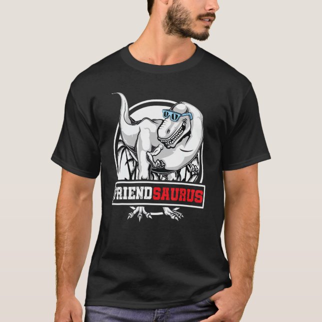 T-shirt AmiSaurus Rex Dinosaur Retro Ami Saurus Fami (Devant)