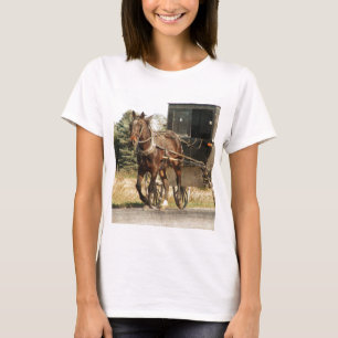 T-shirt Amish Horse et Buggy