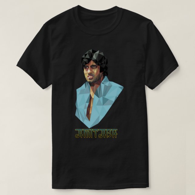 T-shirt Amitabh Bachchan style rétro (Design devant)