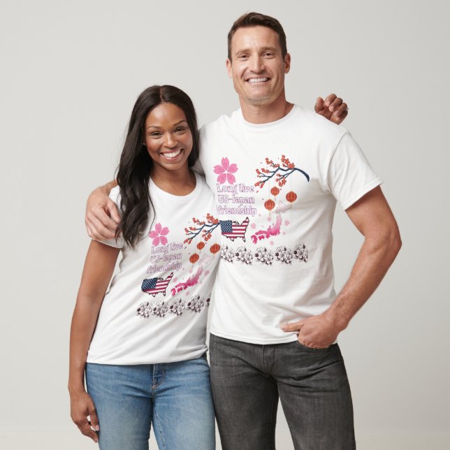 T-shirt Amitié blanche sans fin (Unisexe)