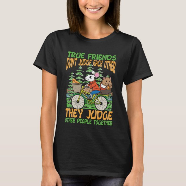 T-shirt Amitié blasphème Cohésion pour un vrai F (Devant)