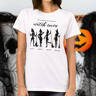 T-shirt Amitié Chemise Quatre Sorcières Coven Halloween