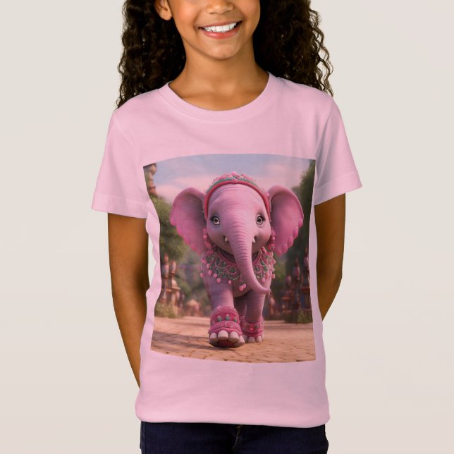 T-Shirt Amitié Éléphant d'Ivoire – Édition Enfants (Devant)