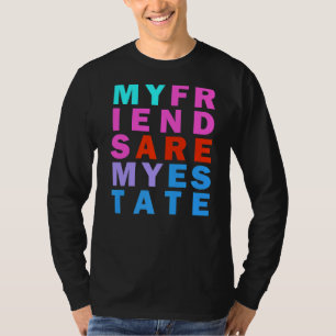 T-shirt Amitié Objectifs Rainbow Inspiration Citation