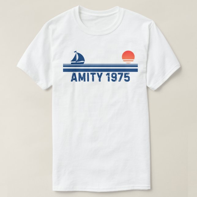 T-shirt Amity 1975 Rétro (Design devant)