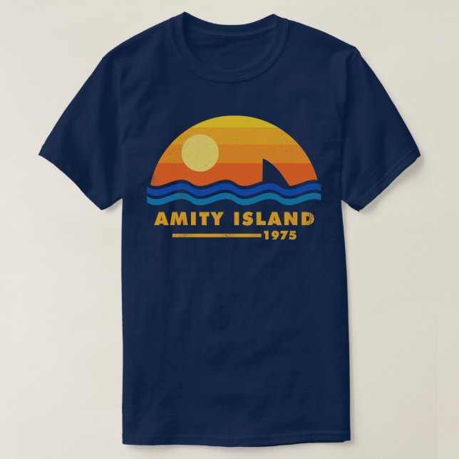 T-shirt Amity Island 1975 (Design devant)