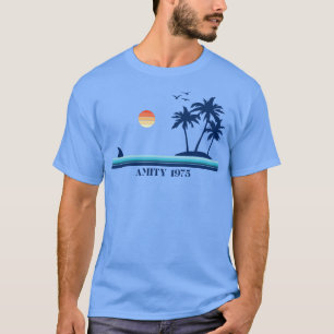 T-shirt Amity Island 1975 Casquette
