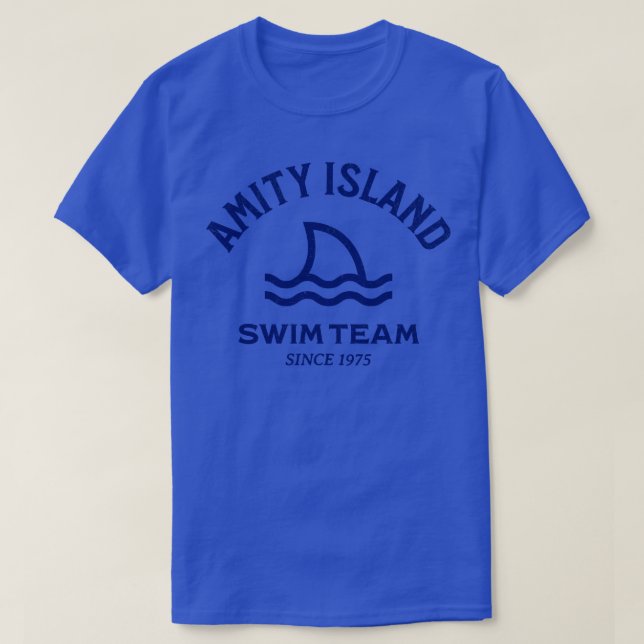 T-shirt Amity Island Swim Team depuis 1975 (Design devant)
