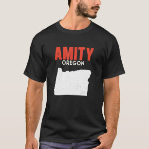 T-shirt Amity Oregon USA State America Travel Oregon