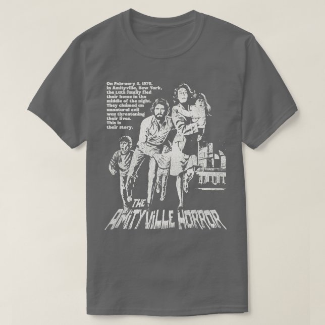 T-SHIRT AMITYVILLE HORROR (Design devant)