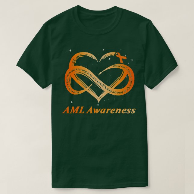 T-shirt AML Warrier Im Fine Acute Myeloid Leukemia (Design devant)