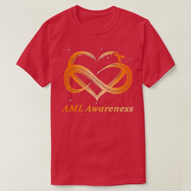 T-shirt AML Warrior I'm Fine Acute Myeloid Leukemia Award (Design devant)