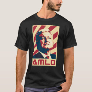 T-shirt amlo presidente,