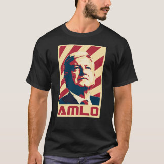 T-shirt amlo presidente,