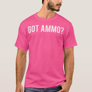 T-shirt Ammo 2E Fan D'Amendement Du Cool De Canon Drôle