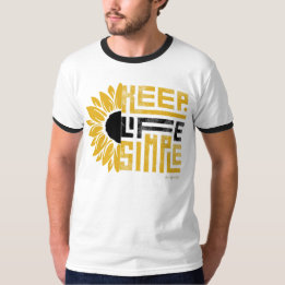 T-shirt Ammo Apparel USA Keep Life Simple Homme's Ringer